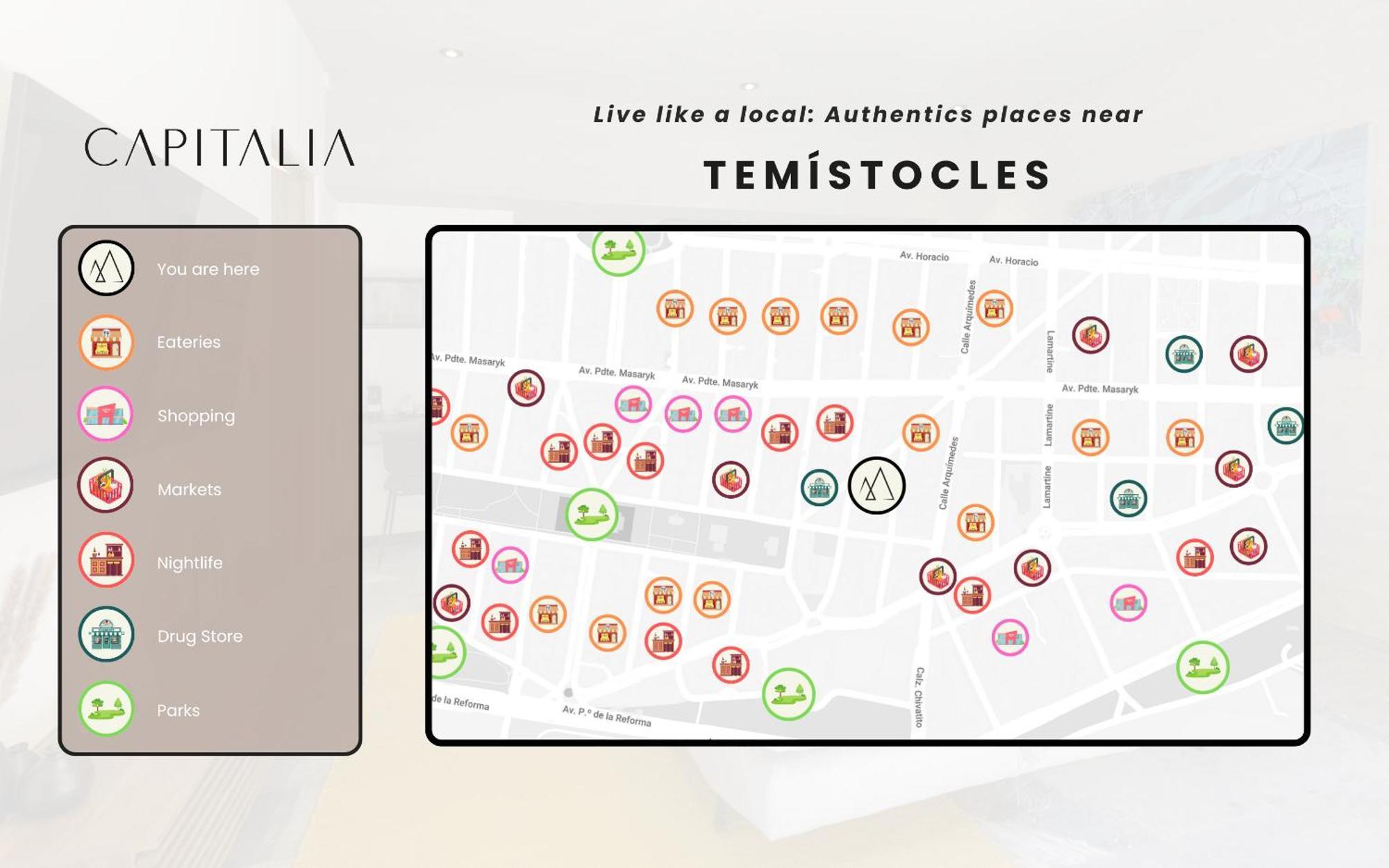 Capitalia - Luxury Apartments - Temistocles 40 Cidade do México Exterior foto